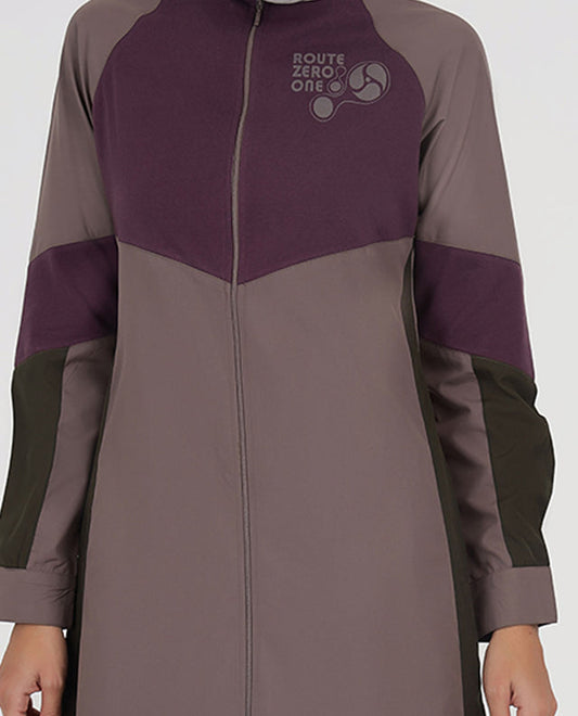 A00-UrbanGrace جلباب مفتوح من الأمام بالكامل