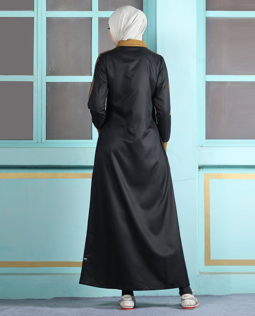 جلباب Urban Chic الأسود العصري