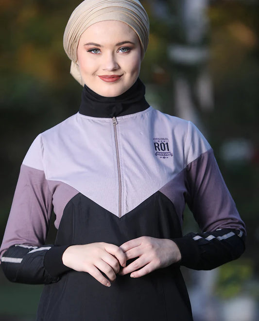 A01-SplitTone Smart look Jilbab