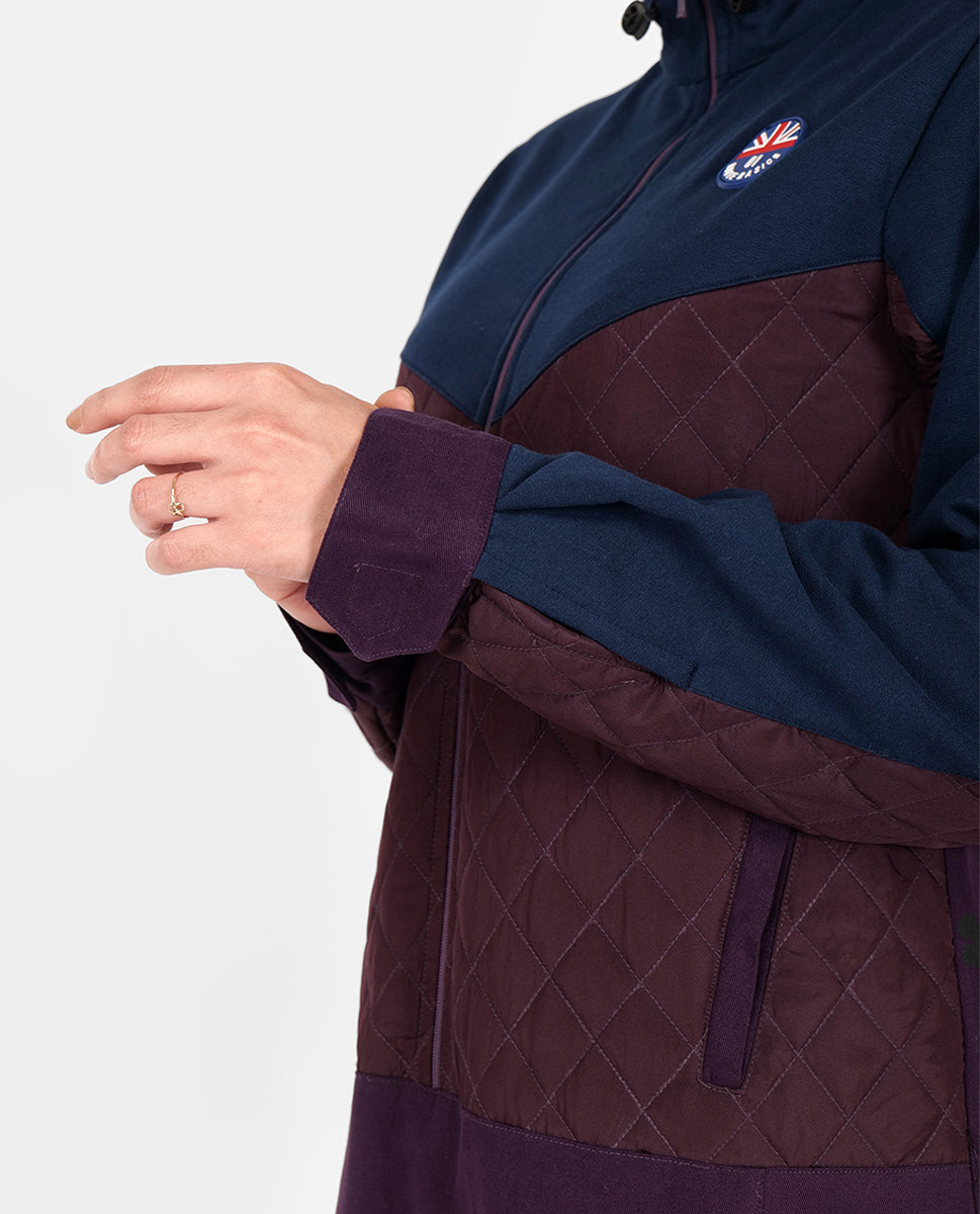 A7-Mystic Plum High Neck Collared Winter Jilbab