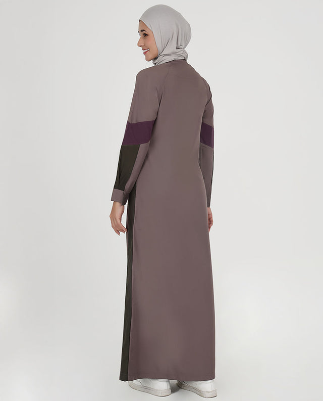 A00-UrbanGrace جلباب مفتوح من الأمام بالكامل