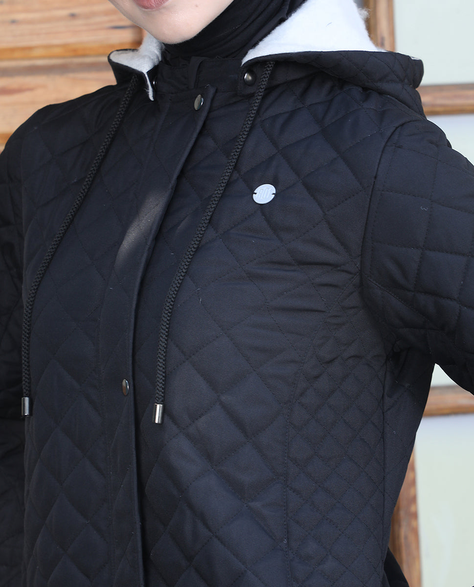 A01-جلباب شتوي مبطن – لمسة المدينة