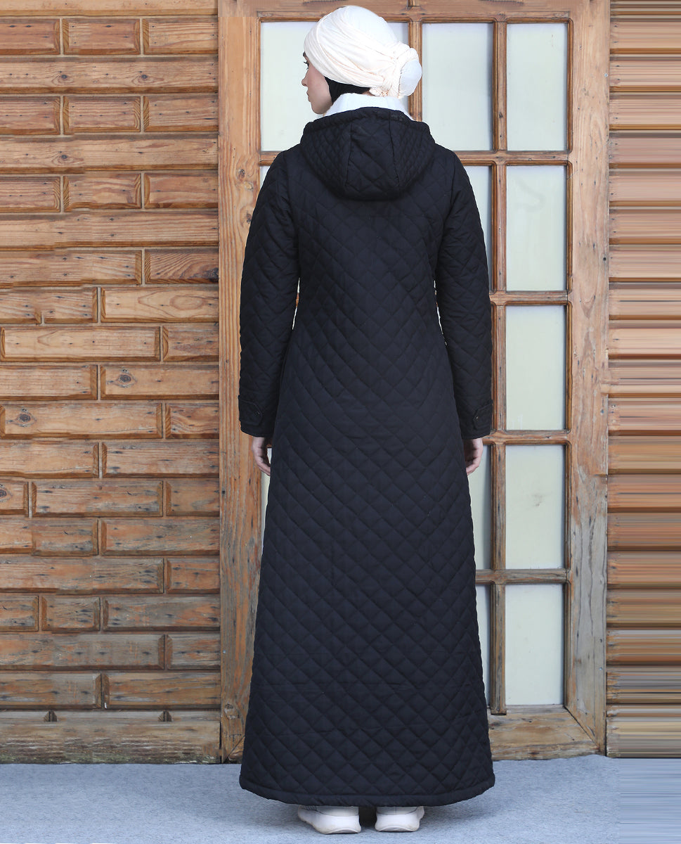 A01-جلباب شتوي مبطن – لمسة المدينة